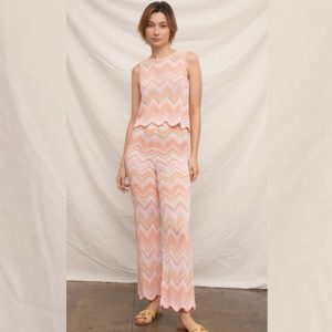 Set Croché Rose Gold