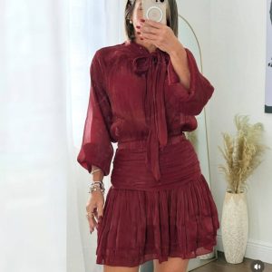 Vestido Set Wine