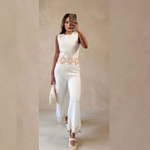 Set Flower White