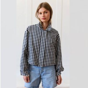 Chaqueta Cuadros B/N