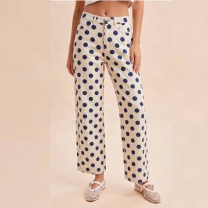 Jeans Polka Denim Blue