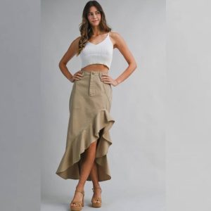 Falda Denim Nude Susu