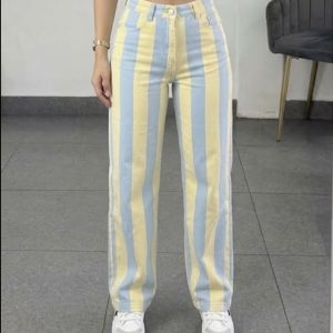 Jeans A Rayas Stefi A/A