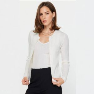 Set Cardigan/Camisa Blanco